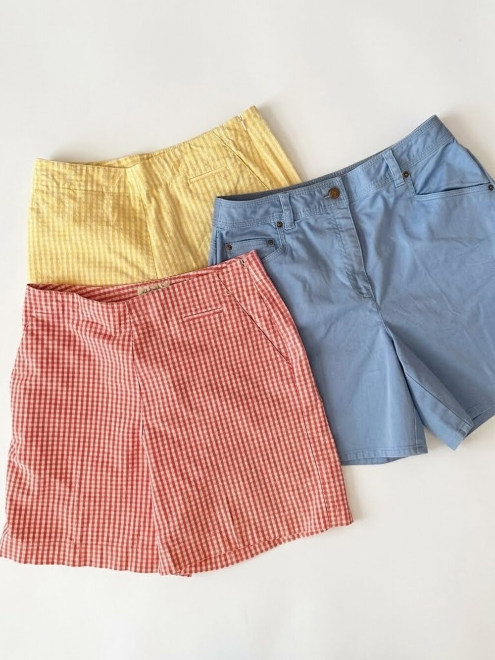 Talbots The Perfect Shorts Lot of Three Pair Size 8 Preppy Tailored Classic